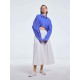 Cropped Drawstring Cotton Shirt Cropped Drawstring Cotton Shirt