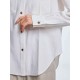 Asymmetric Shirt with Patch Pockets Asymmetric Shirt with Patch Pockets