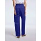 Off-center Closure Cotton Pants Off-center Closure Cotton Pants