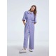 Midi Jumpsuit with Snap Fastener Midi Jumpsuit with Snap Fastener