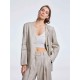 One-buttoned Blazer with Patches One-buttoned Blazer with Patches