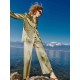 One-buttoned Patched Acetate Blazer One-buttoned Patched Acetate Blazer