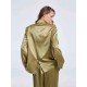 One-buttoned Patched Acetate Blazer One-buttoned Patched Acetate Blazer
