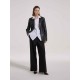 Single-Breasted Faux Leather Blazer Single-Breasted Faux Leather Blazer