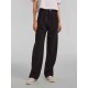 Pleated Straight Pants with Buttoned Bottom Pleated Straight Pants with Buttoned Bottom