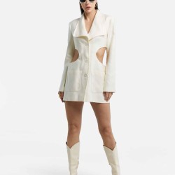 Heart-shaped Cut Blazer