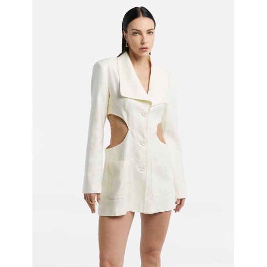 Heart-shaped Cut Blazer Heart-shaped Cut Blazer