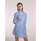 Twisted Cut-out Shirt Dress Twisted Cut-out Shirt Dress