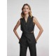 Sleeveless Twist Hollow-out Blazer Sleeveless Twist Hollow-out Blazer