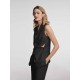 Sleeveless Twist Hollow-out Blazer Sleeveless Twist Hollow-out Blazer
