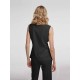 Sleeveless Twist Hollow-out Blazer Sleeveless Twist Hollow-out Blazer