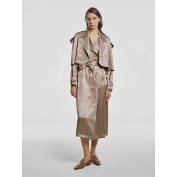 Two-pieces Acetate Blazer and Sleeveless Slip Dress