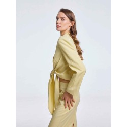 Waist-knot Blazer