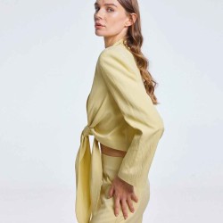 Waist-knot Blazer