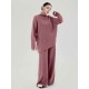 Wool Sweater and Wide Leg Pants Set Wool Sweater and Wide Leg Pants Set