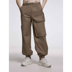 Oversized Cargo Cotton Pants
