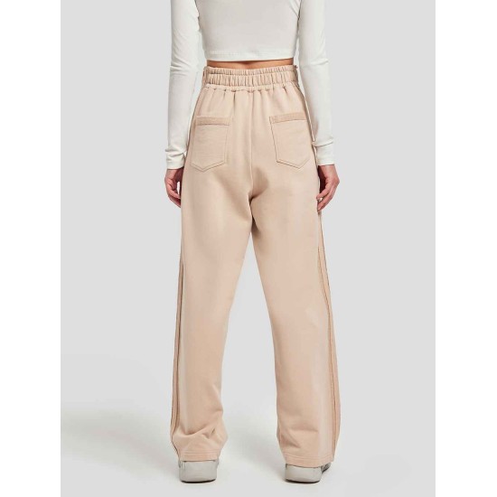 High Waisted Straight Leg Track Pants High Waisted Straight Leg Track Pants