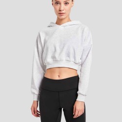Rlaxed Cropped Hoodie