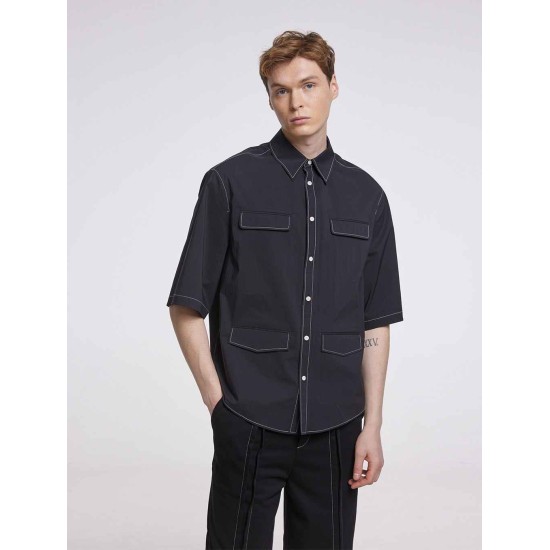 Quadruple-pocket Short-sleeve Shirt Quadruple-pocket Short-sleeve Shirt