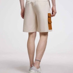 Two-tone Cotton Shorts