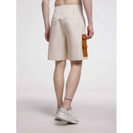 Two-tone Cotton Shorts Two-tone Cotton Shorts
