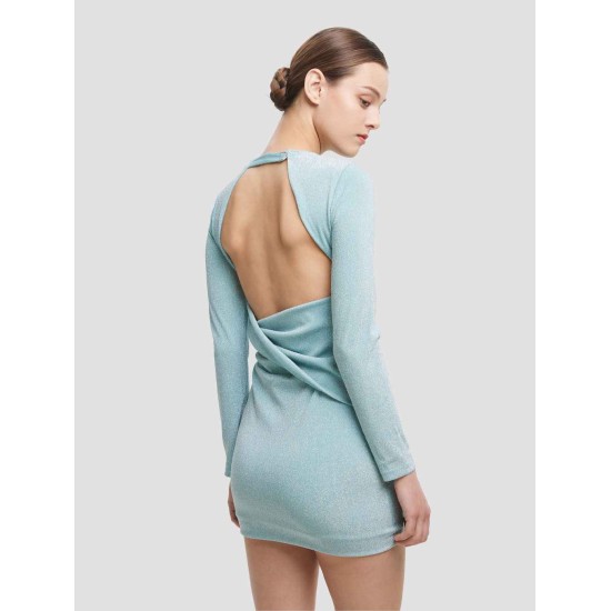 Bodycon Mini Dress in Light Blue Bodycon Mini Dress in Light Blue