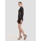 Deep V-Neck Black Mini Dress Deep V-Neck Black Mini Dress