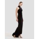 High Neck Velvet Maxi Dress High Neck Velvet Maxi Dress
