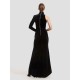 High Neck Velvet Maxi Dress High Neck Velvet Maxi Dress