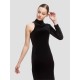 High Neck Velvet Maxi Dress High Neck Velvet Maxi Dress