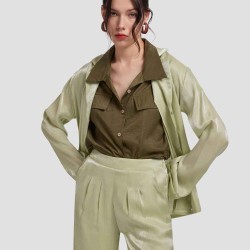 Stylish Slippery Solid Suits
