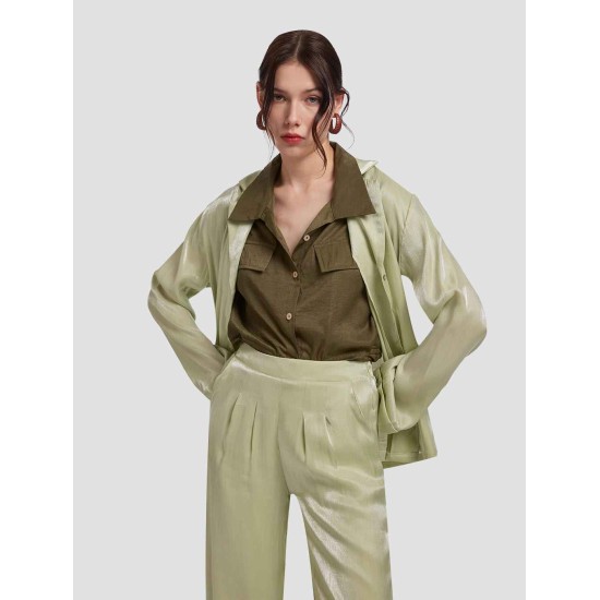 Stylish Slippery Solid Suits Stylish Slippery Solid Suits