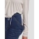 Buttoned V-line Long Sleeve Shirt Buttoned V-line Long Sleeve Shirt
