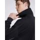 Half-Zip Sweatshirt With Patched Arm Slits Half-Zip Sweatshirt With Patched Arm Slits