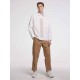 Hidden Placket Shirt With Classic Chest Pocket Hidden Placket Shirt With Classic Chest Pocket