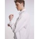 Hidden Placket Shirt With Classic Chest Pocket Hidden Placket Shirt With Classic Chest Pocket