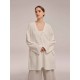 Buttoned Cotton Blend Robe Buttoned Cotton Blend Robe