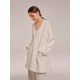 Buttoned Cotton Blend Robe Buttoned Cotton Blend Robe