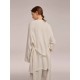 Buttoned Cotton Blend Robe Buttoned Cotton Blend Robe
