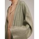 Belted Robe with Patch Pockets Belted Robe with Patch Pockets