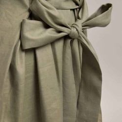 Belted Robe with Patch Pockets