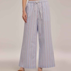 Striped Ankle Length Pajama Pants