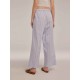 Striped Ankle Length Pajama Pants Striped Ankle Length Pajama Pants