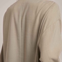 One Buttoned Blazer With Patch Pockets