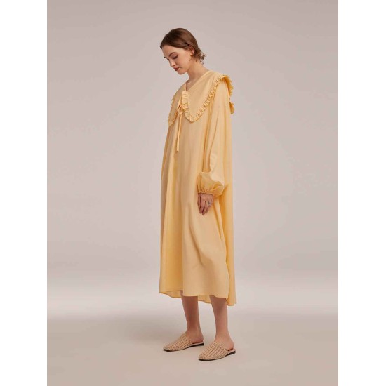 Trimmed Pajamas Dress Trimmed Pajamas Dress