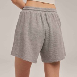 Waffle-check Mini Shorts