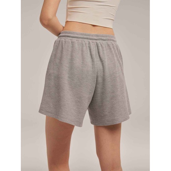 Waffle-check Mini Shorts Waffle-check Mini Shorts