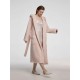 Hooded Calf-length Dressing Gown Hooded Calf-length Dressing Gown