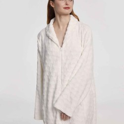 Zipped Maxi Length Bathrobe
