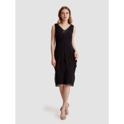 V-Neck Sleeveless Formal Dress